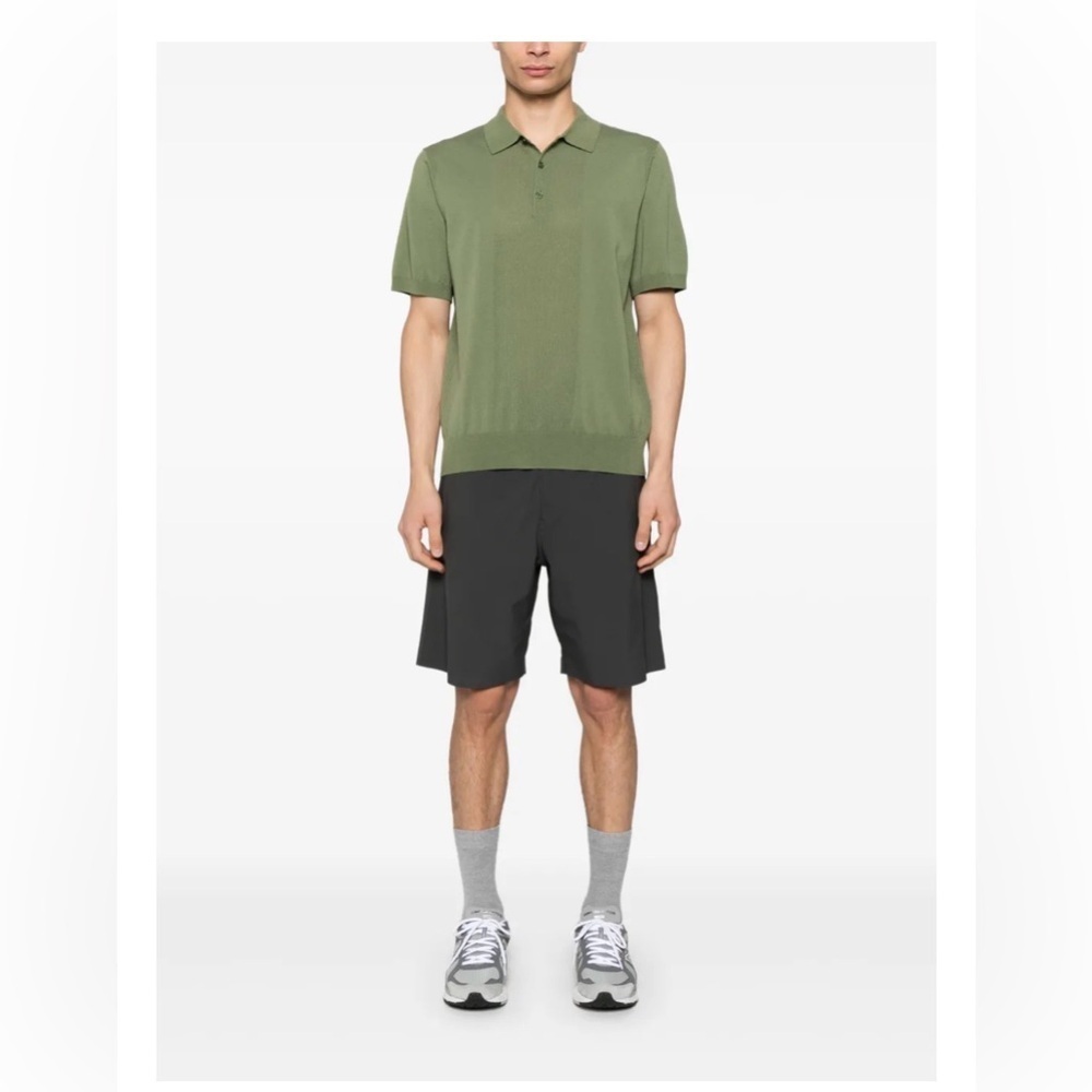J.Lindeberg NWT men’s Polo Olive Green Luxury resort wear Gift for Him